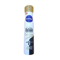 اسپری ضد تعریق نیوآ NIVEA مدل black and white invisible silky smooth